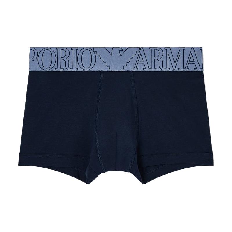 【圣诞】EMPORIO ARMANI/阿玛尼秋冬男印花平角内裤轻奢