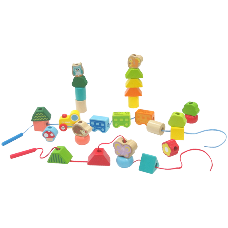 Hape 儿童串珠玩具