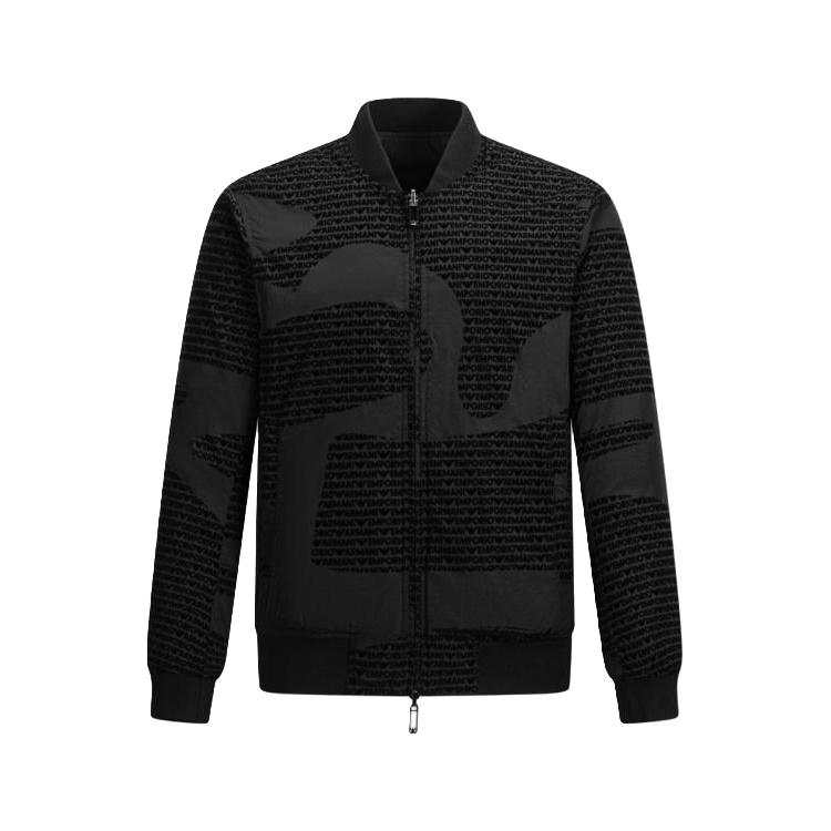 EMPORIO ARMANI 2025秋冬 阿玛尼男式时尚日常休闲保暖羽绒服（双面穿）