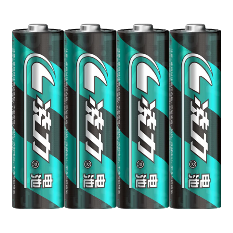 凌力绿劲碳性电池 遥控电池 5号AA【粒】