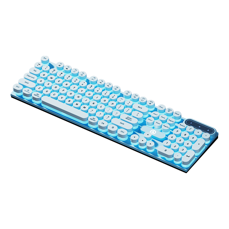 有线机械键盘电竞游戏办公专用静音男女生笔记本电脑台式外接通用