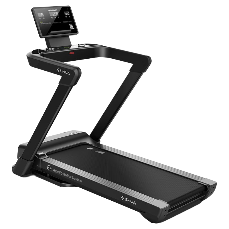 SHUA 舒华 e8跑步机家庭用高端折叠爬坡机运动减震健身房器材 T599-H5 黑色
