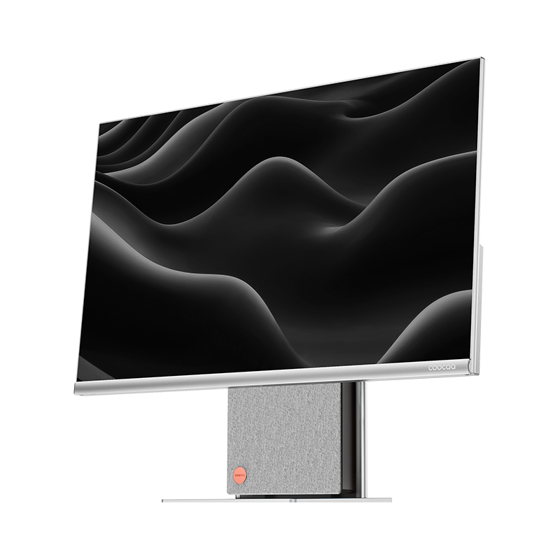 coocaa酷开 创维一体机电脑27英寸 家用商务办公学习台式主机高清（i5-12450H 16G 512G）WIFI 蓝牙 白日华章