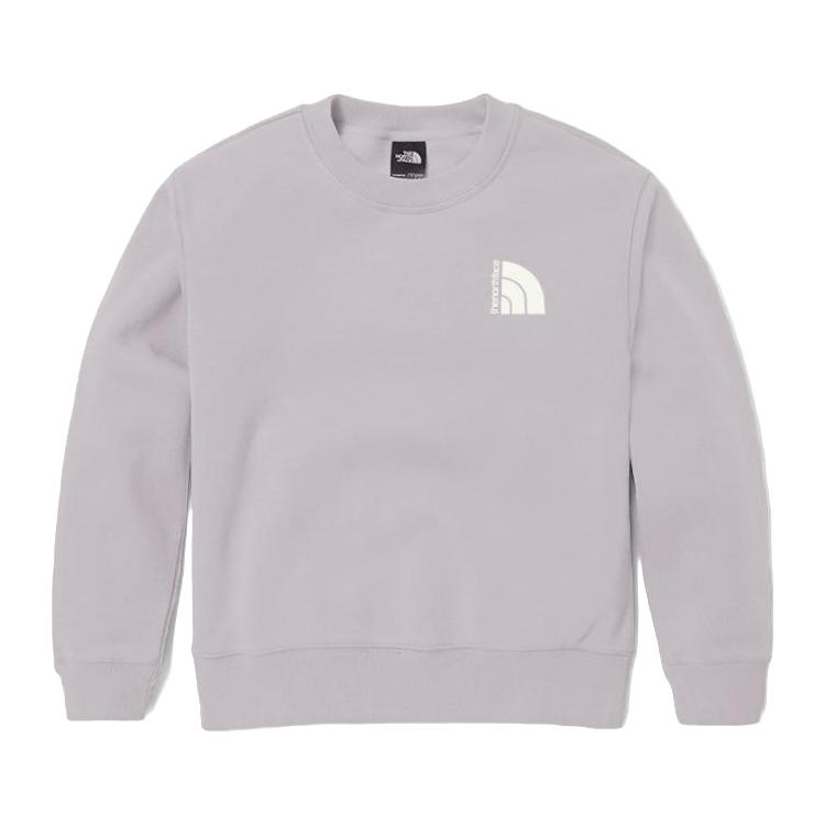 The North Face 北面【新】卫衣女户外休闲毛圈小logo圆领套头衫8AT0