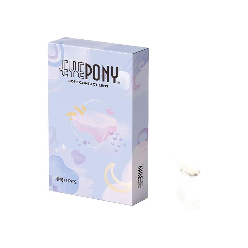 EYEPONY屿系列美瞳月抛月亮潮汐山野微光星星诗蔷薇心事隐形1片