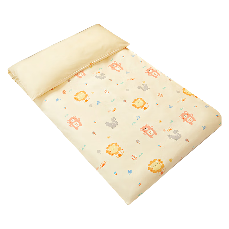 BEYONDHOME BABY 婴儿全棉床褥幼儿园垫被可水洗宝宝儿童午睡床垫狮子王国60*120cm
