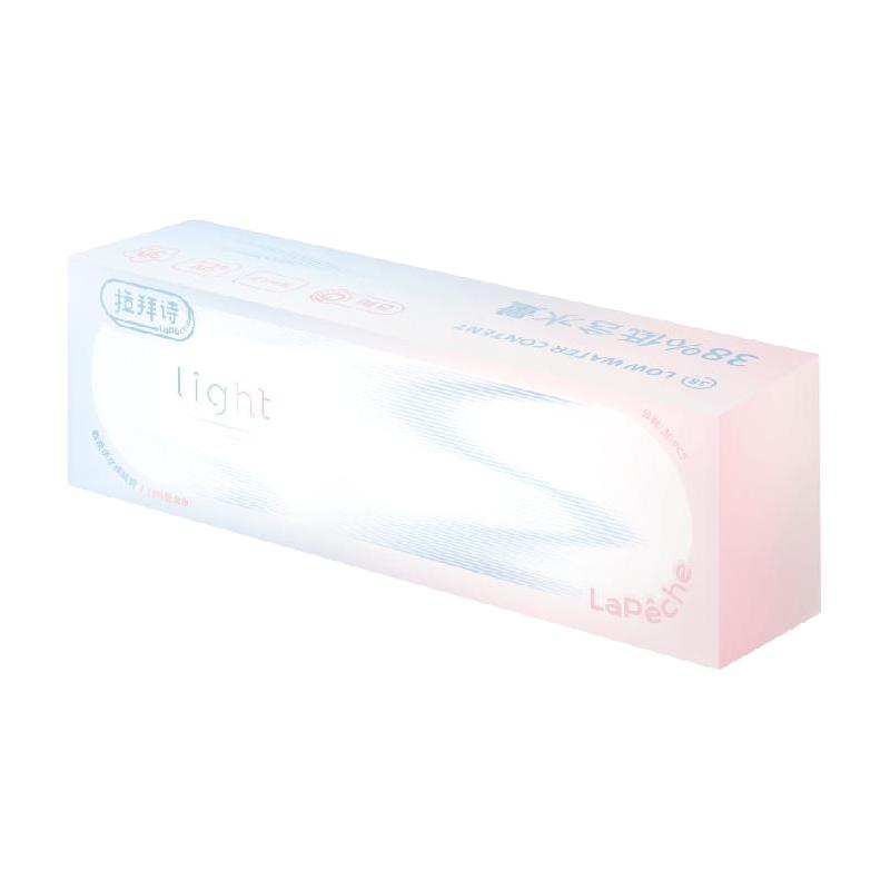 Lapeche拉拜诗师light系列日抛盒30片装隐形眼镜55%含水