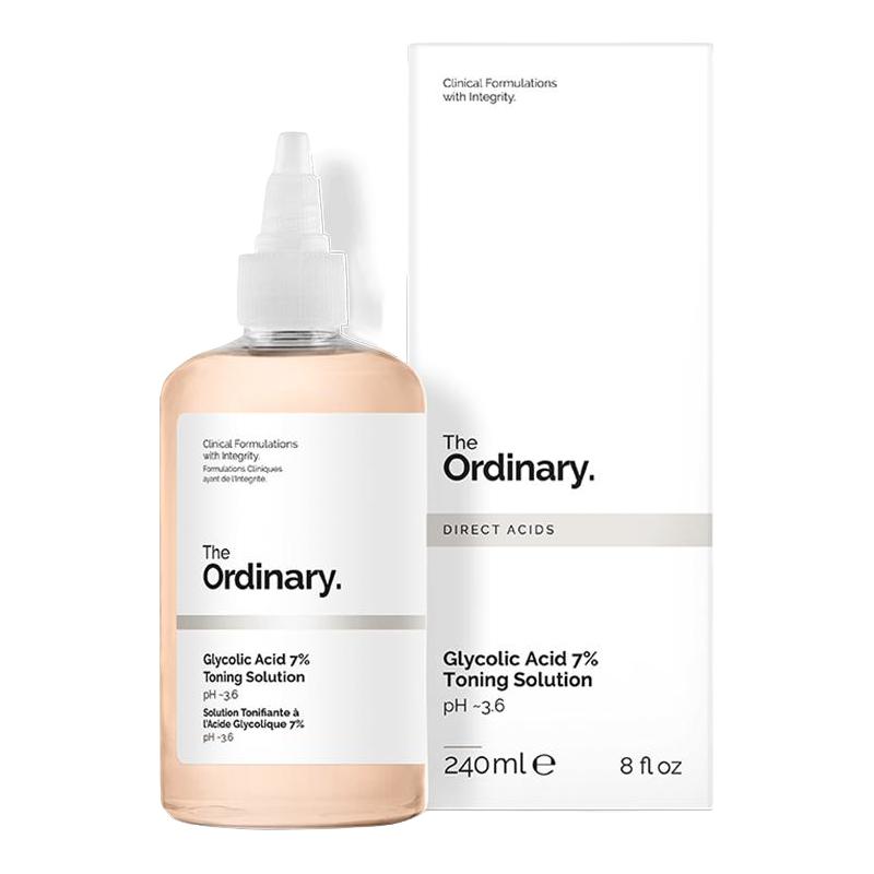The Ordinary TheOrdinary7%果酸爽肤水甘醇乙醇酸化妆水240ml提亮保湿