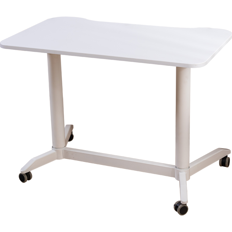 ECOLUS 宜客乐思 移动升降桌 电脑桌 培训学习书桌子 站立办公演讲台 LS825WT白色