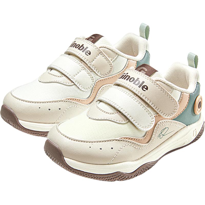 基诺浦机能鞋25秋经典意式复古婴幼儿男女宝宝学步鞋GW1789