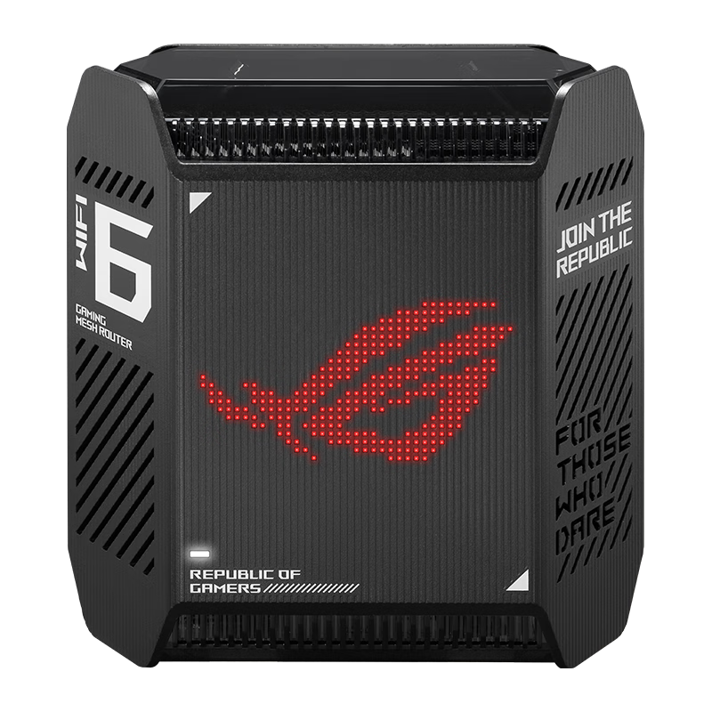 ROG 玩家国度 魔方幻GT6 AX10000 WiFi6 三频万兆电竞分布式路由器