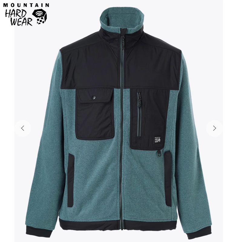 日本代购Mountain Hardwear山浩24年抓绒衣男士户外保暖外套