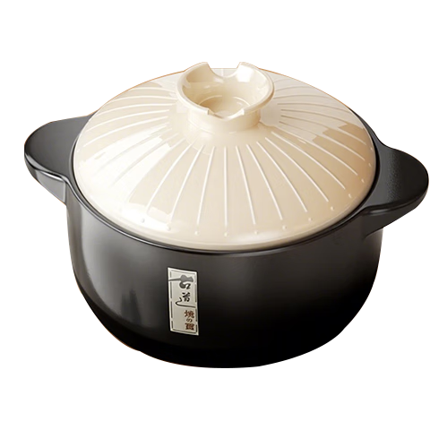 全品屋砂锅家用煲汤炖锅煮粥煤燃气灶2-3人大容量传统中式陶瓷炖煲4-5人