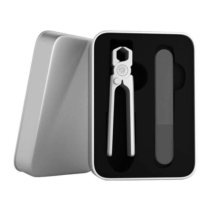 指甲刀大号不锈钢厚硬趾指甲剪单个家用套装修脚指甲钳灰老人