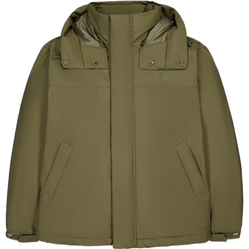New Balance NB男短款冬季防泼水保暖鸭绒羽绒服MJ43501
