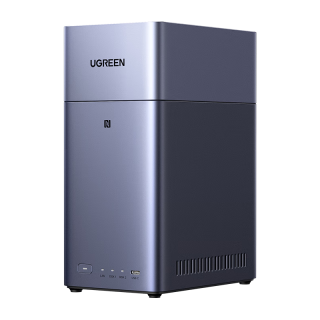 绿联 DH2300 8GB+2×4TB 双盘位NAS网络存储服务器