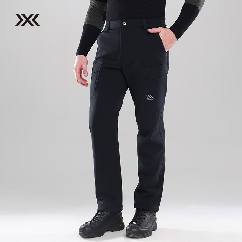 XBIONIC风盾SCHOELLER多功能软壳裤男长裤（S3）防风保暖户外徒步25 暗夜黑 S