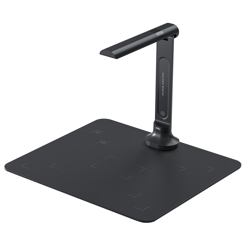 得力扫描仪 1400万像素高拍仪 照片扫描仪 扫描仪自动连续 高速办公用 文件扫描 A4软底 GK122