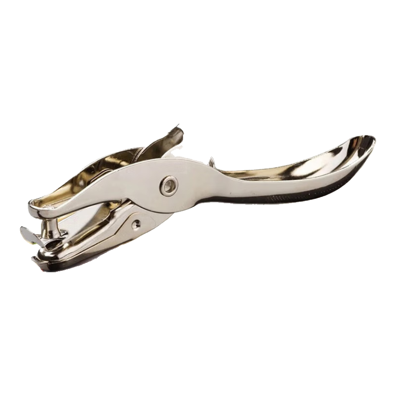 deli 得力 0114 打孔器 银色