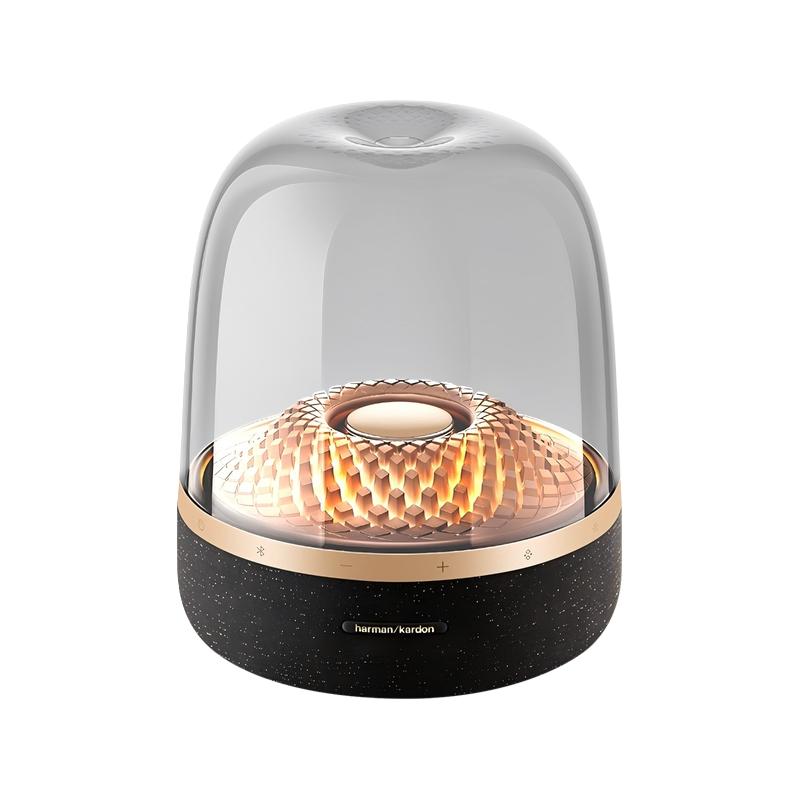 哈曼卡顿 音乐琉璃四代 蓝牙音箱 琉璃4代 家用音响 家庭影院音响 礼物音响 Aura Studio4 黑金典藏版