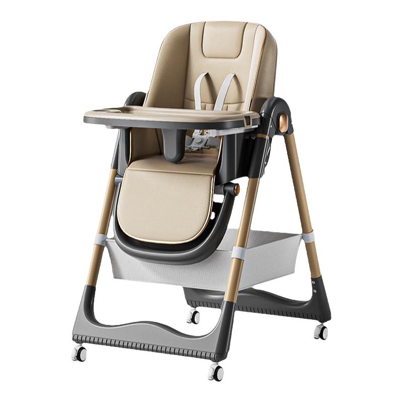 宝宝餐椅婴儿家用儿童吃饭餐桌椅婴幼儿多功能便携座椅可坐躺椅子