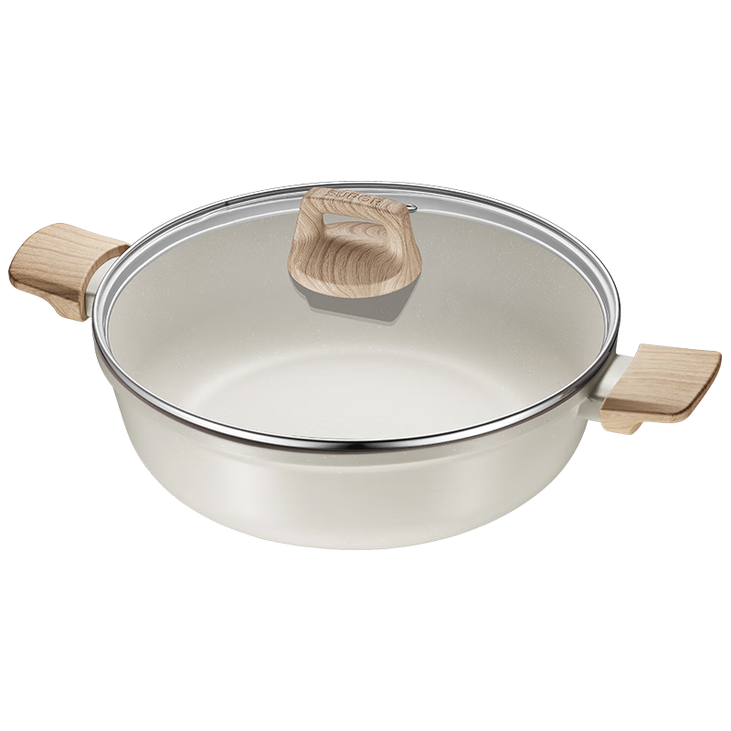 SUPOR 苏泊尔 汤锅不粘火锅 28cm-酷石不粘-复底清汤锅