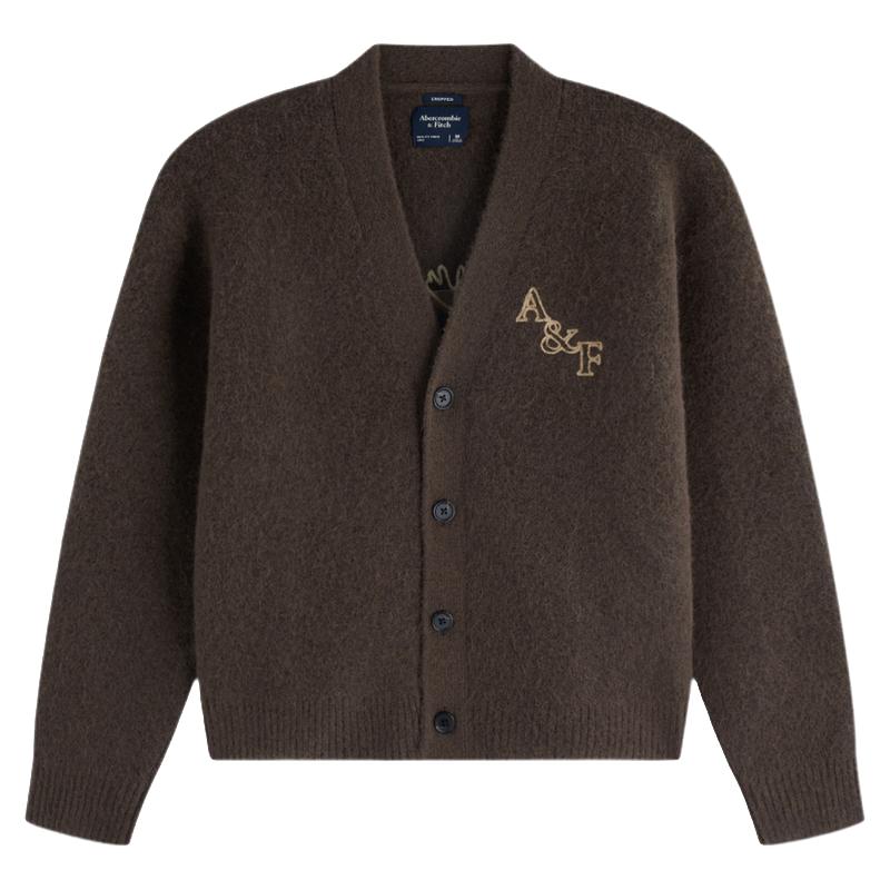 【李现同款】AF大麋鹿图案男装25秋冬针织开衫毛衣120-5180