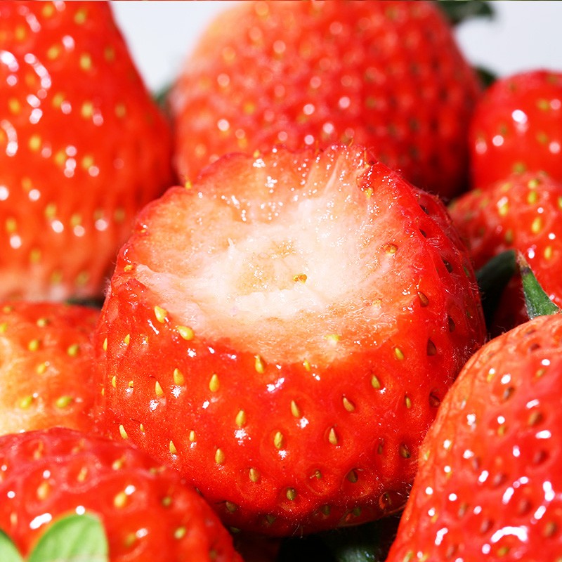 密水农家密云红颜草莓新鲜牛奶草莓 现摘现发 水果 红颜草莓400g*2盒