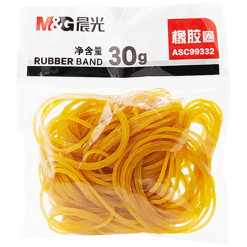 M&G 晨光 ASC99332 扎捆橡皮筋 30g 单袋装
