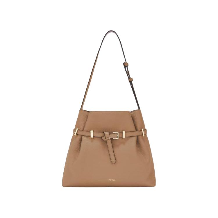 FURLA  AURA牛皮中号女士通勤单肩包腋下包大容量