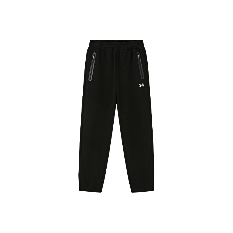 安德玛 【透气&百搭】130-170男女中大童户外运动微弹针织长裤