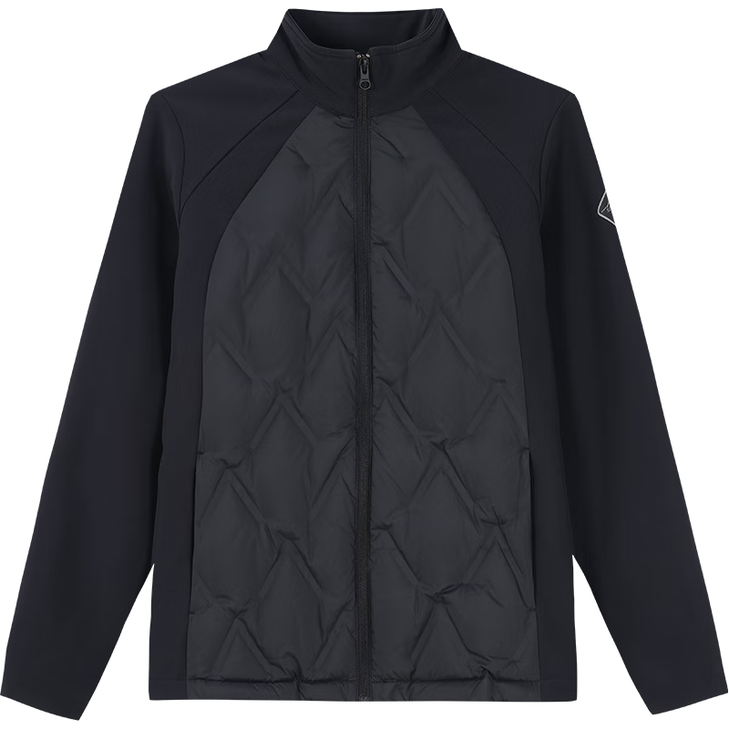 探拓（TECTOP）户外轻薄羽绒服修身保暖羽绒外套 2347234YR 女款经典黑L