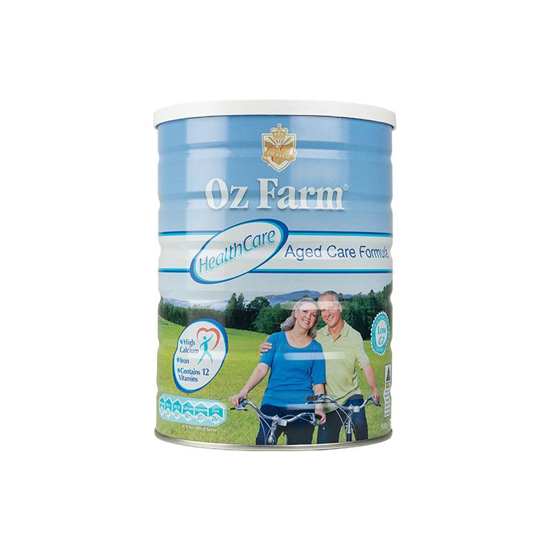 澳滋ozfarm中老年人营养免无糖疫力高钙增强提体高质奶粉