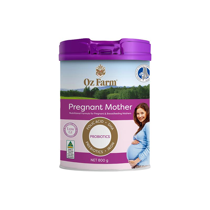 澳滋ozfarm孕奶粉孕期早中晚期营养叶酸DHA