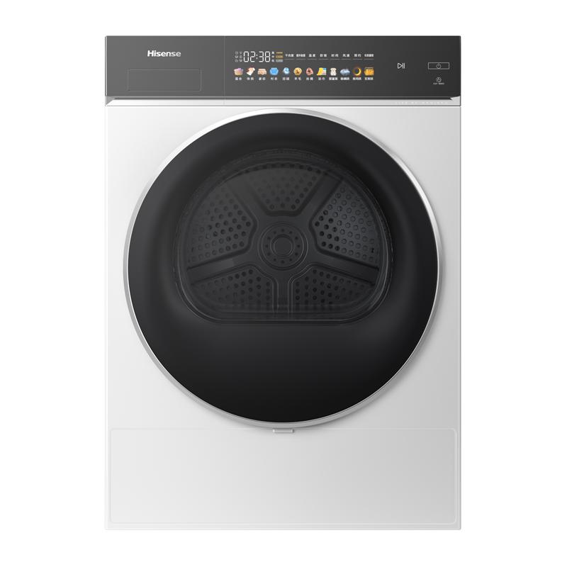 海信 Hisense大薄荷10公斤烘干机全自动双擎变频家用除菌干衣机E3Q2