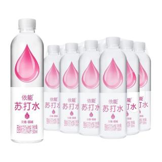 淘金币可用：依能 白桃味苏打水500ml*12瓶