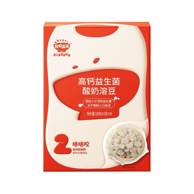 秋田满满 益生菌溶溶豆