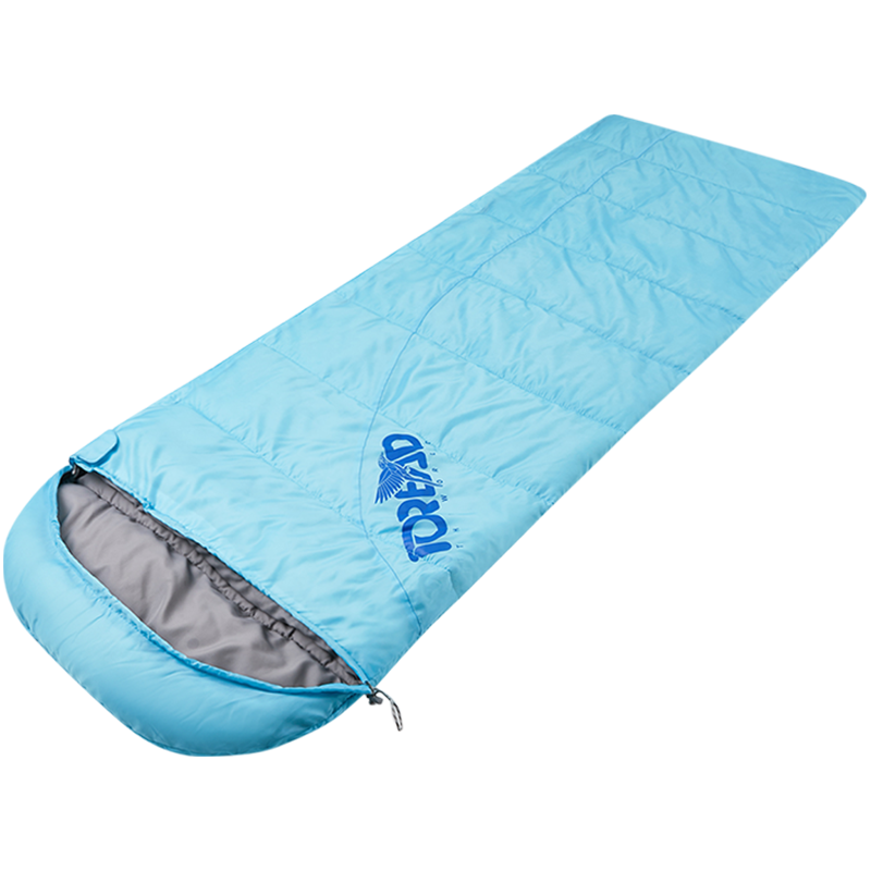 精致露营 加厚防寒睡袋超轻防泼水易收纳保暖信封式睡袋