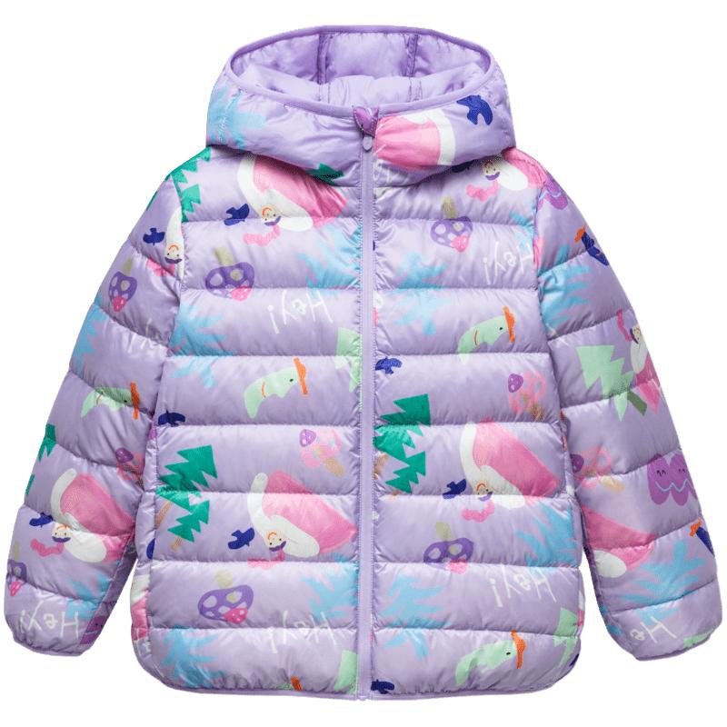Mini Bala 【防水防油污亲子羽绒服】迷你巴拉巴拉男女童排骨羽绒服三防保暖