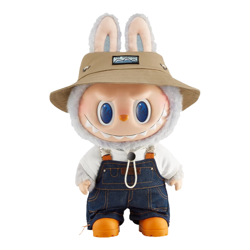 泡泡玛特（POP MART）labubu 春天野在家系列 大春野搪胶