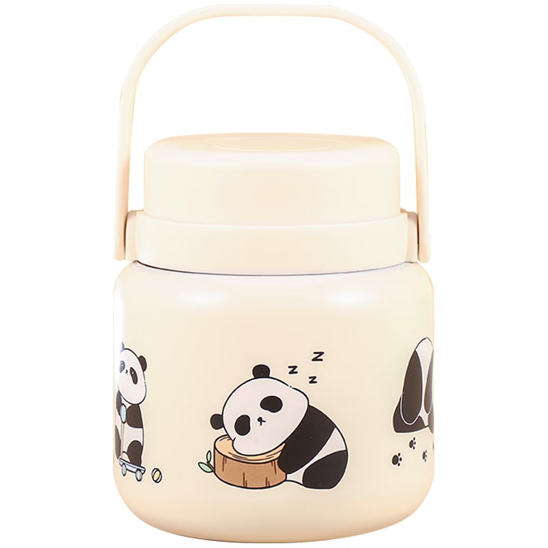 葆氏焖烧杯儿童316不锈钢宝宝保温壶小学生饭盒粥汤桶罐便携带勺