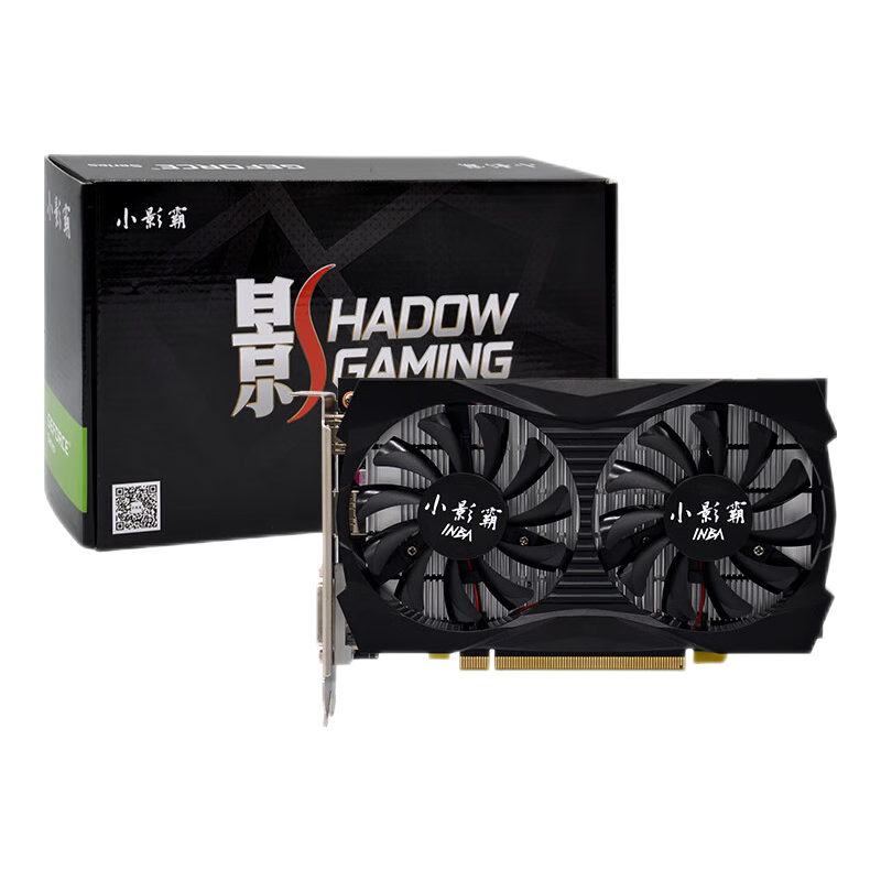 小影霸 GTX 1050Ti 显卡 4GB 黑色
