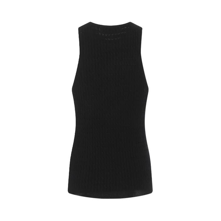 女式圆领纯色麻花显瘦修身针织T恤衫