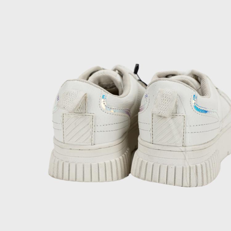 ZARA 夏季女轻便透气厚底小白鞋运动休闲鞋