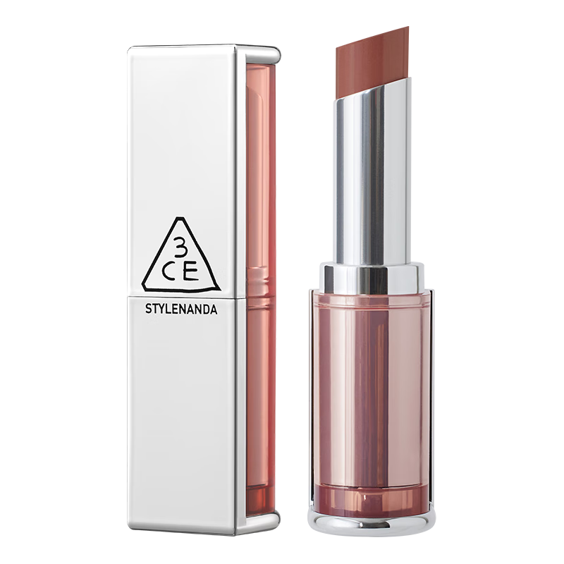3CE 三熹玉柔焦哑光口红柔雾管显白持久海盐肉桂 1件装