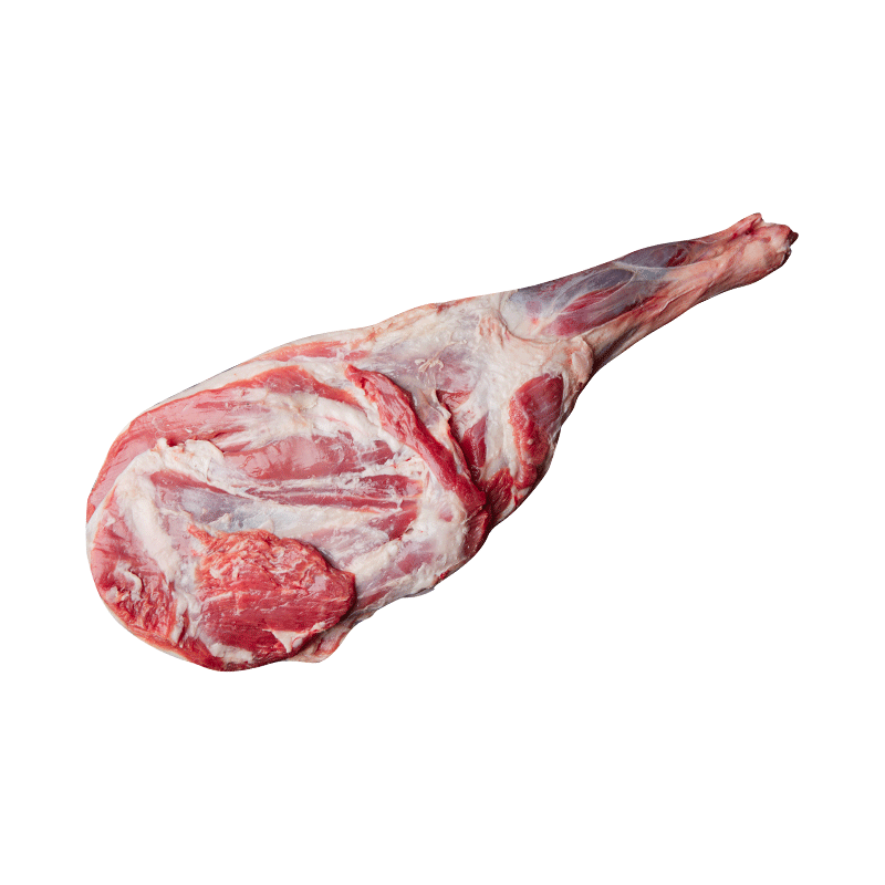 羊小柒 宁夏滩羊肉 生鲜新鲜分割半只羊 羊腿羊排年货礼盒烧烤食材 羊前腿