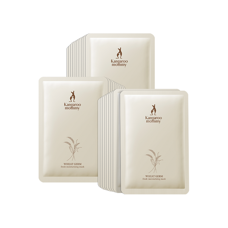 kangaroo mommy 袋鼠妈妈 小麦胚芽孕妇鲜萃水滢面膜