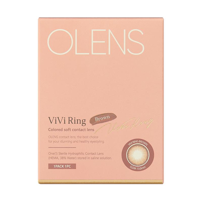 OLENS海外韩国美瞳半年抛1片自然小直径隐形眼镜