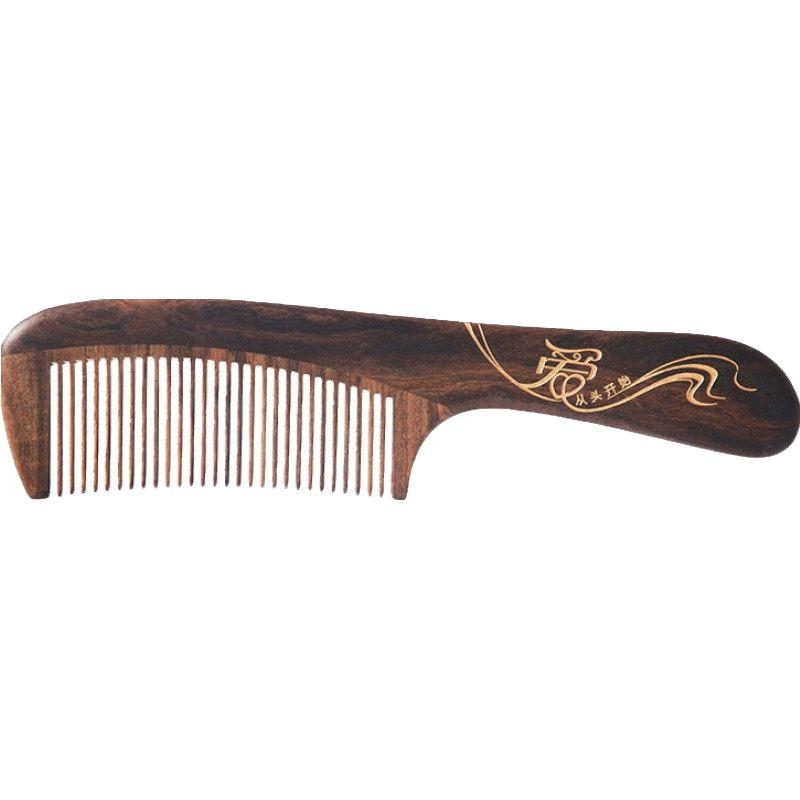谭木匠 正品礼盒漆艺木梳关爱女士长发专用按摩头皮经络可刻字