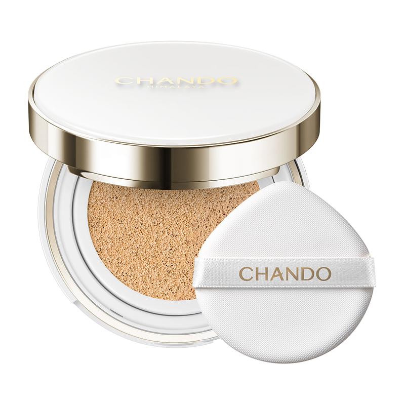 CHANDO 自然堂 雪润晶采裸透气垫霜